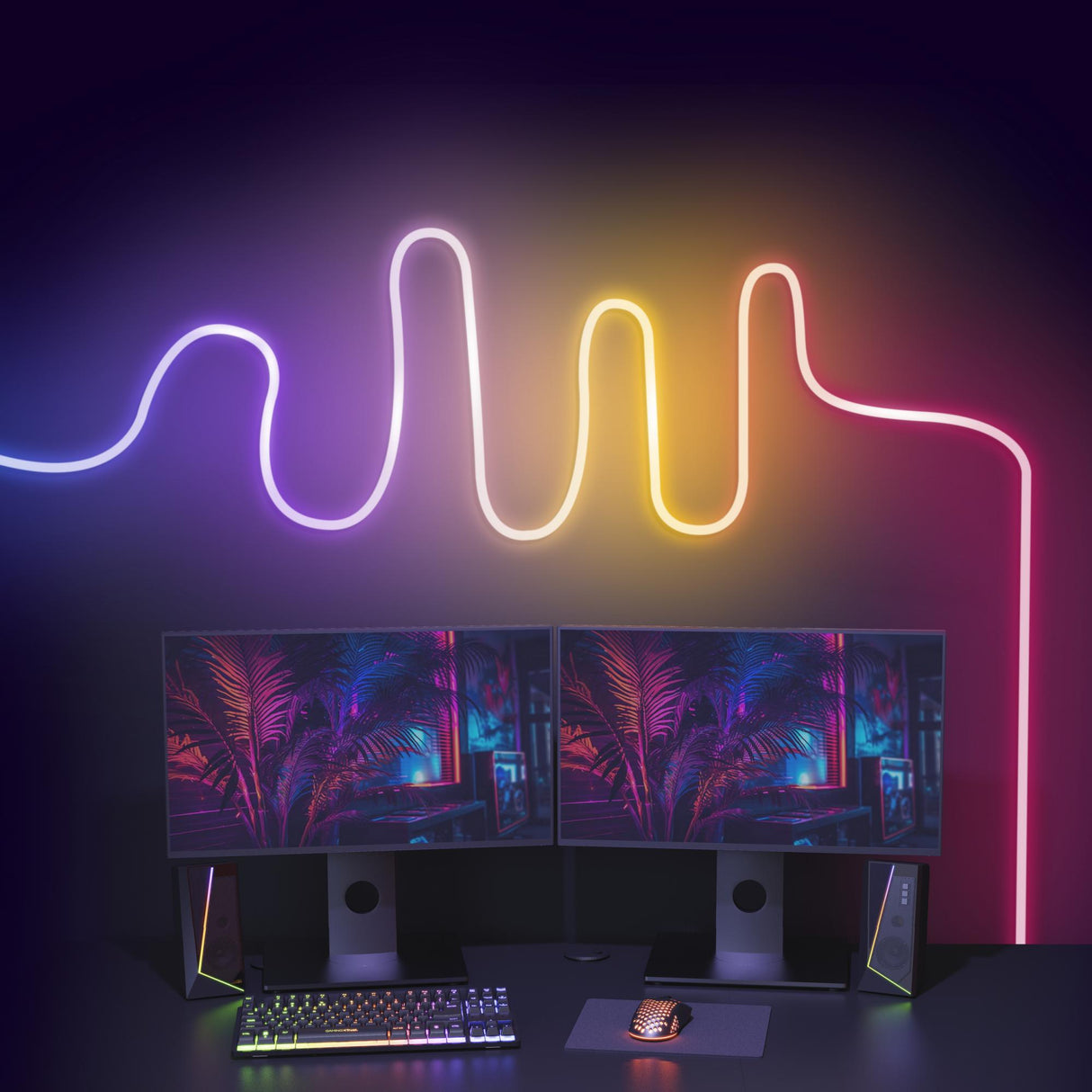 TRUST GXT904 VYBZ 5M NEON ROPE LYS