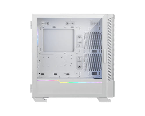 MSI MPG VELOX 100R White – hvidt PC-kabinet – glasside og indvendigt rum