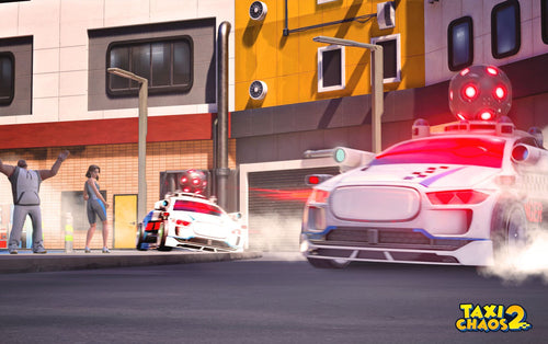 Taxi Chaos 2 – PlayStation 5 – skærmbillede fra spillet