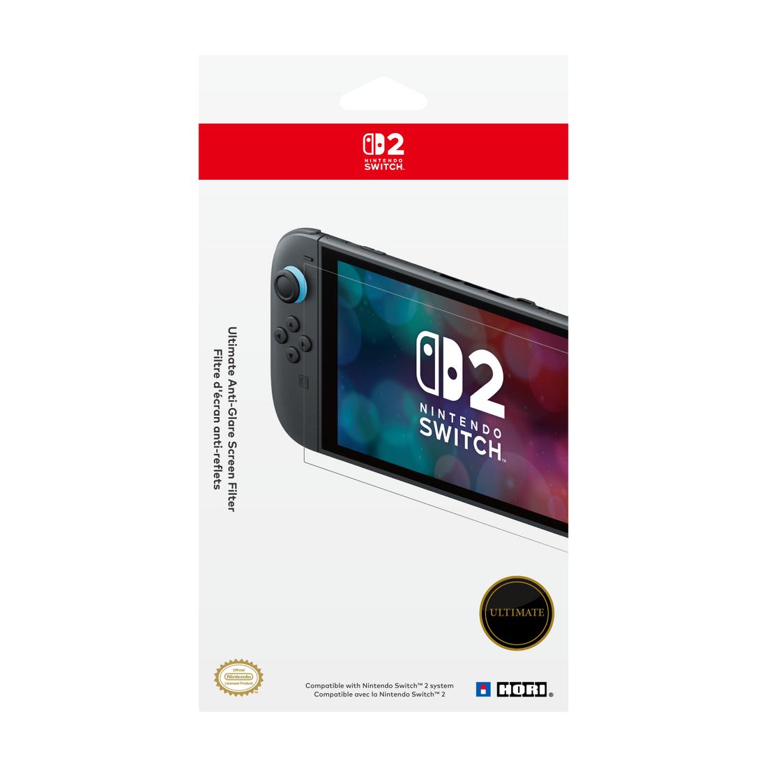 HORI - Ultimate Anti-Glare Screen Filter - Transparent HORI