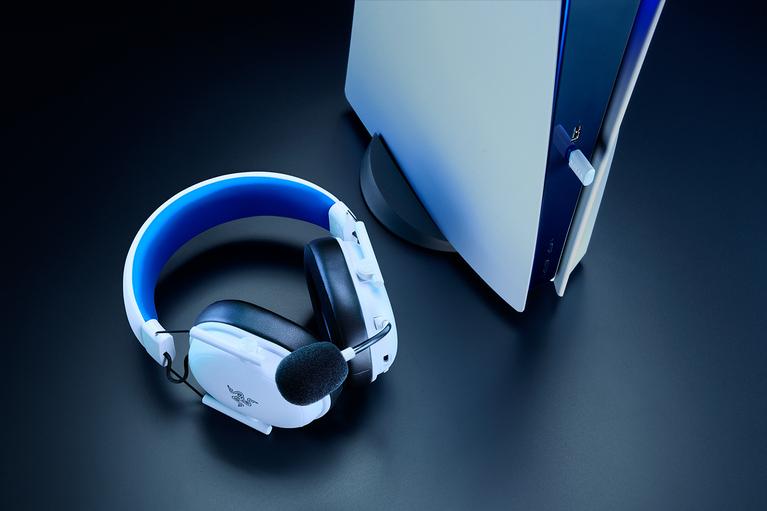 Razer - Blackshark V3 X Hyperspeed for Playstation - White Razer