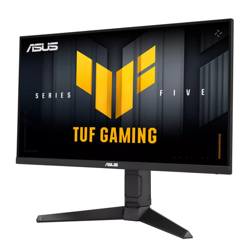 ASUS TUF Gaming VG259QMRL5A set skråt fra højre