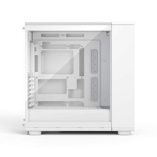 Midi Epoch XL White TG RGB Clear tint Fractal design