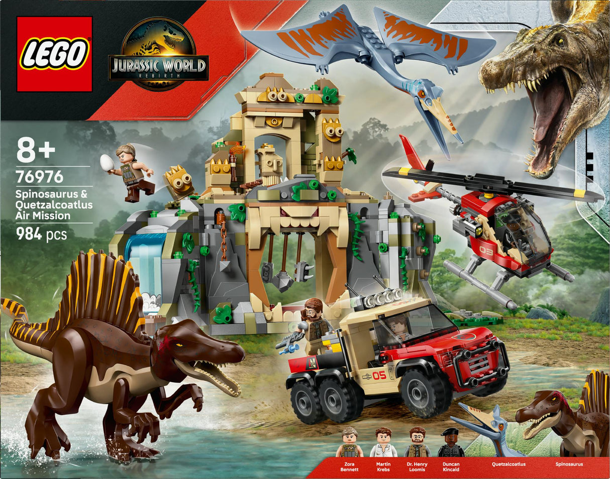 Lego - Air Mission - Spinosaurus and Quetzalcoatlus (6533327) LEGO