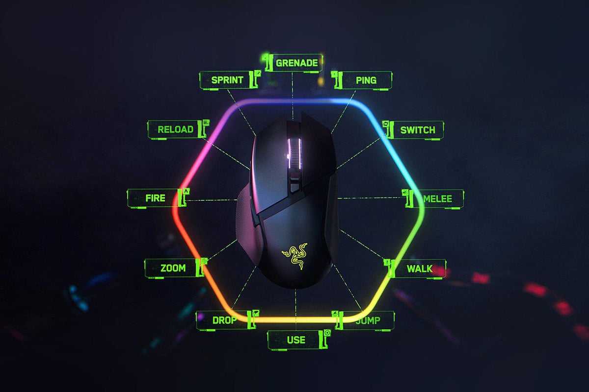 Razer - Basilisk V3 Pro Gaming Mouse - Black Razer