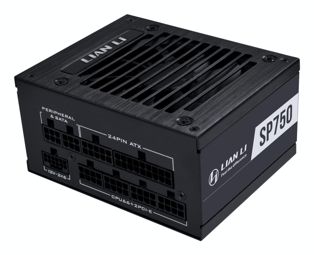 Lian Li SP750 V2 SFX Gold Power Supply - 750 Watt - Black Lian Li
