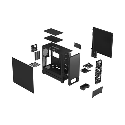 Midi Fractal Design Pop XL Silent Black Solid Fractal design