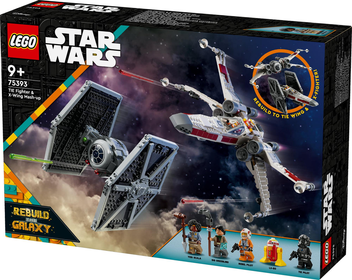 LEGO 75393 Star Wars Mashup of TIE Fighter & X-Wing LEGO