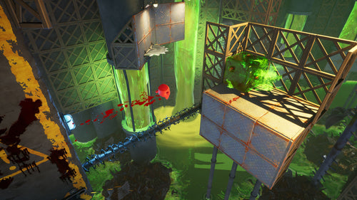 Super Meat Boy 3D – PlayStation 5 – skærmbillede fra spillet