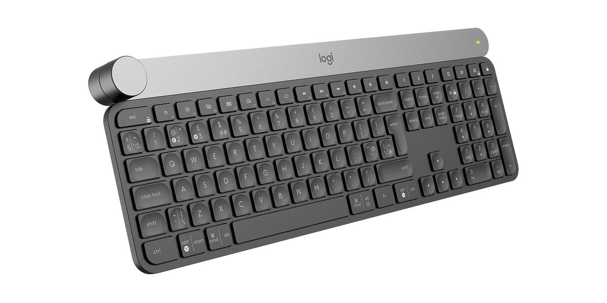 Logitech - Craft Advanced keyboard with creative input dial - Nordic Layout Logitech