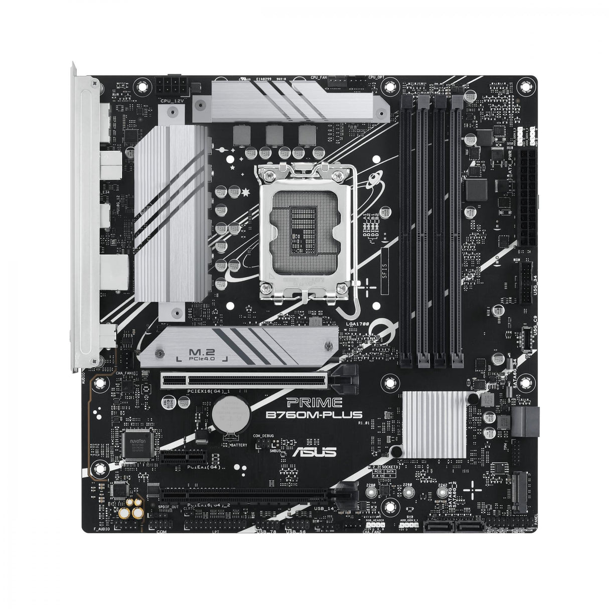 ASUS PRIME B760M-PLUS (mATX, B760, LGA 1700, DDR5) ASUS