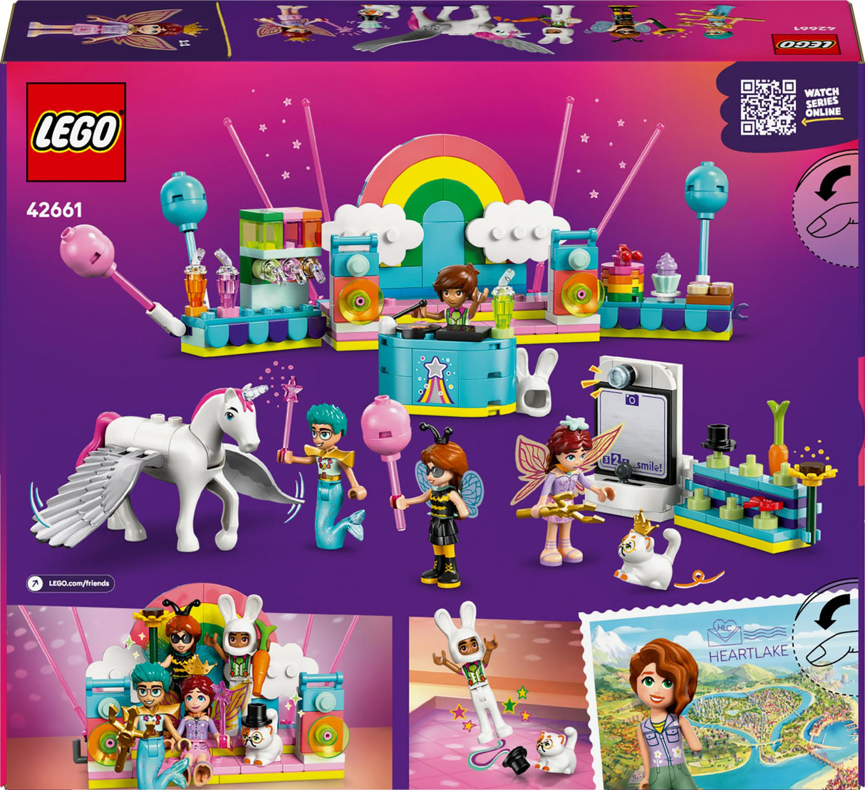 LEGO 42661 Friends Unicorn and Fairy Costume Party LEGO
