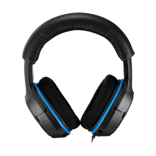 Turtle Beach Recon 150 – gamingheadset, sort/blå – Front og ørepuder