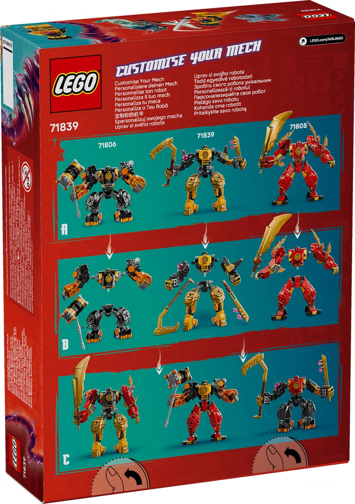 LEGO - Ninjago - Arin's Spinjitzu Battle Mech (71839) LEGO