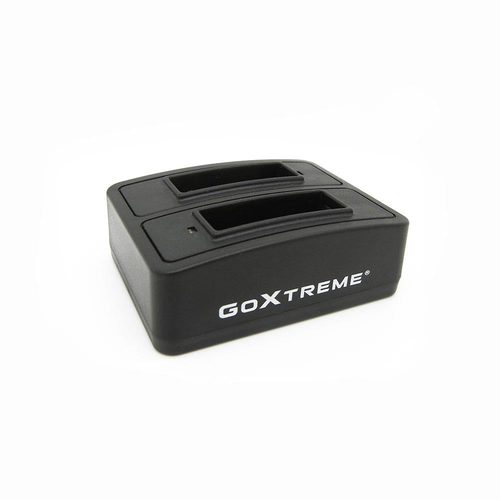 GoXtreme Vision 4K dobbelt batterioplader