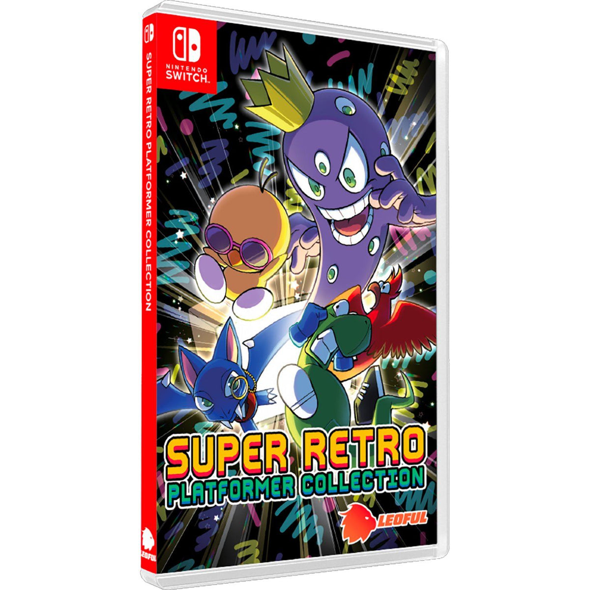 Super Retro Platformer Collection – Nintendo Switch – spilomslag
