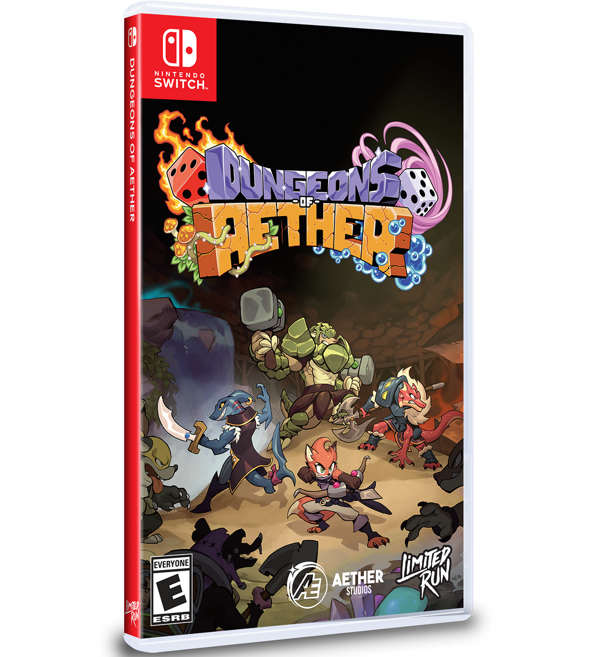 Dungeons of Aether – Import – Nintendo Switch – spillets udgave