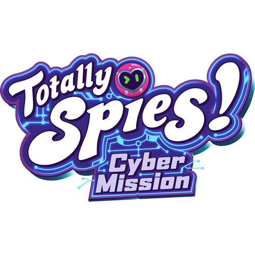 Totally Spies! - Cyber Mission – PlayStation 4 – illustration og logo