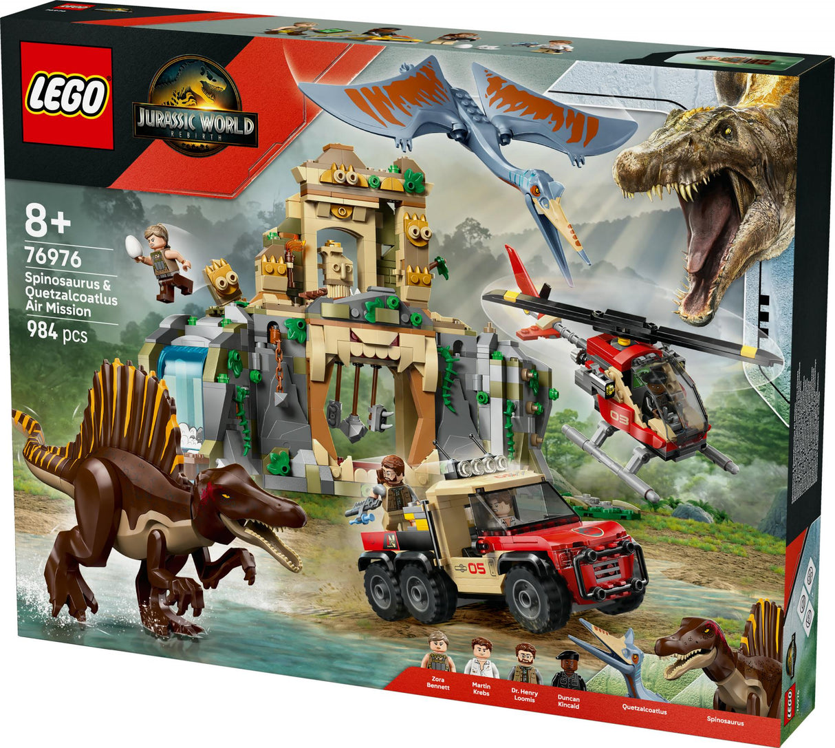 Lego - Air Mission - Spinosaurus and Quetzalcoatlus (6533327) LEGO