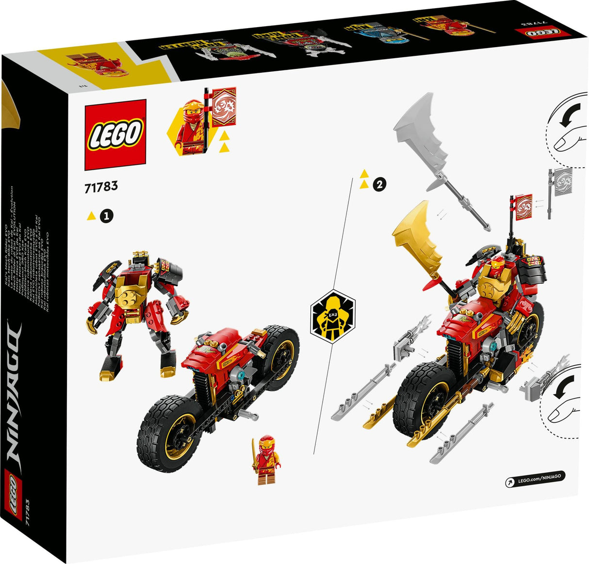 LEGO 71783 Ninjago Kais Mech Bike EVO LEGO