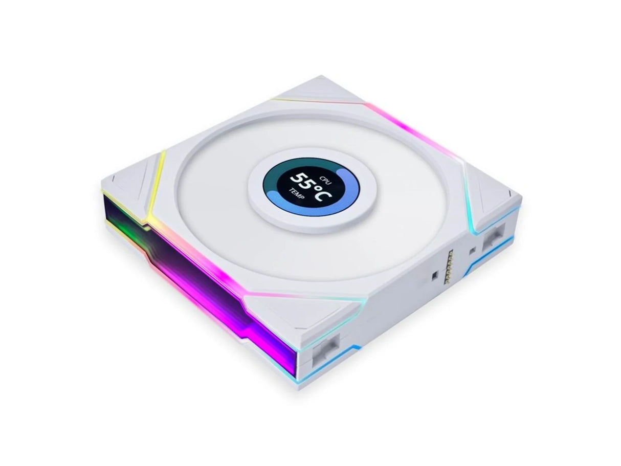 Lian Li UNI FAN TL Wireless LCD Reverse, Hvid - 120 Lian Li