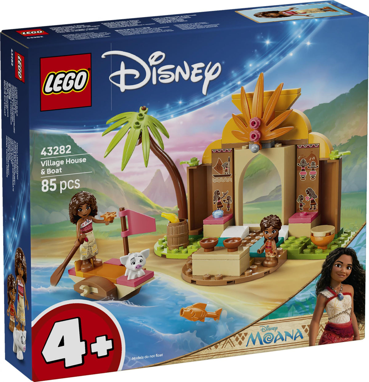 LEGO - Disney Princess - Village House & Boat (43282) LEGO
