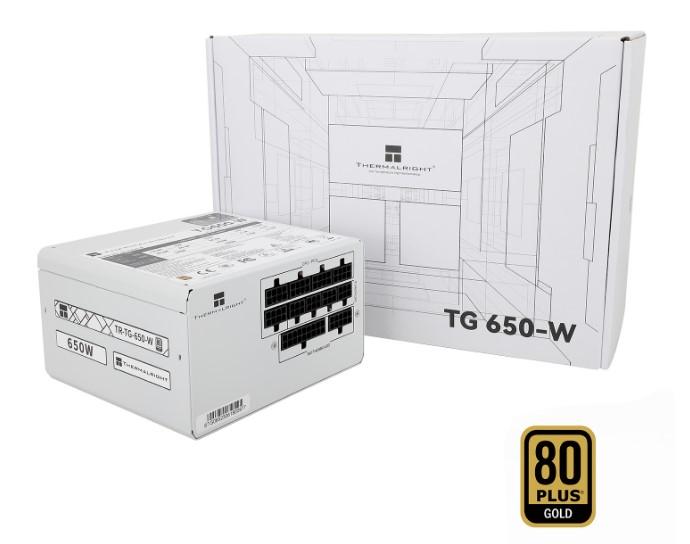 Thermalright TR-TG 650-W White - PSU, 80+ Gold, 650W Shenzhen Deli Ming Technology Co. LTD (Thermalright)