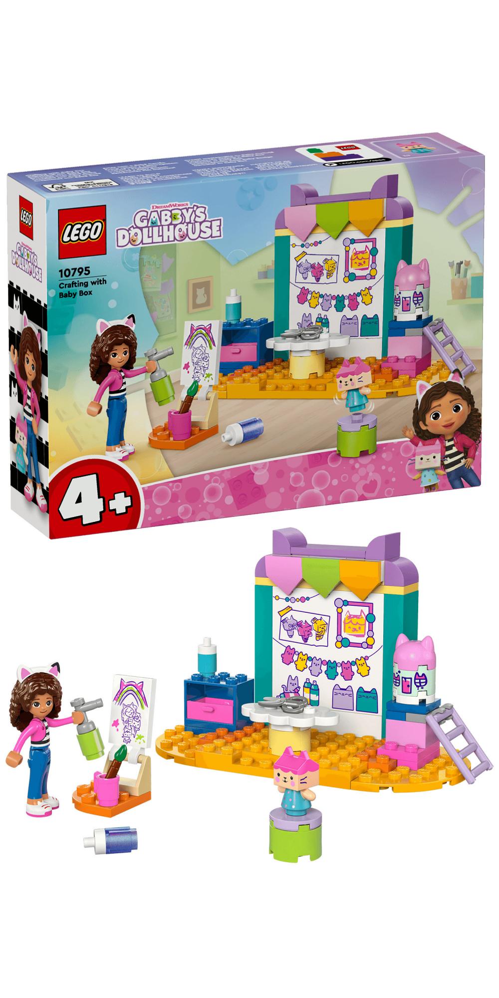 LEGO 10795 Gabby's Dollhouse Crafting Fun with Baby Box LEGO