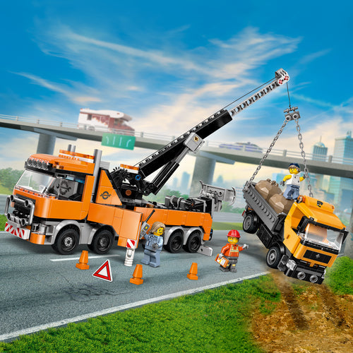LEGO - LEGO City - Heavy-Duty Recovery Tow Truck with Crane (60467) Lego
