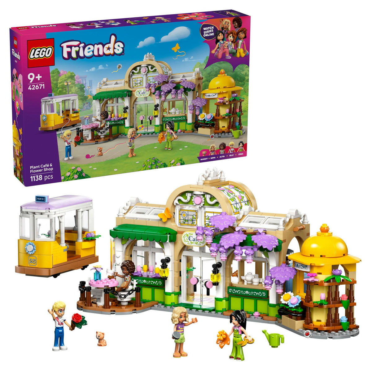 LEGO 42671 Friends Plant Cafe and Flower Kiosk LEGO