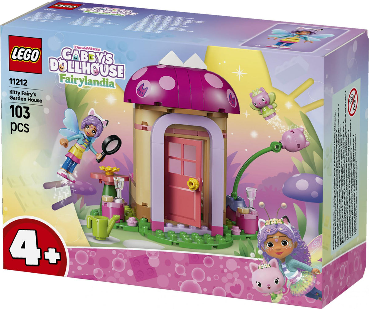 LEGO - Gabby's Dollhouse - Kitty Fairy's Garden House (11212) LEGO