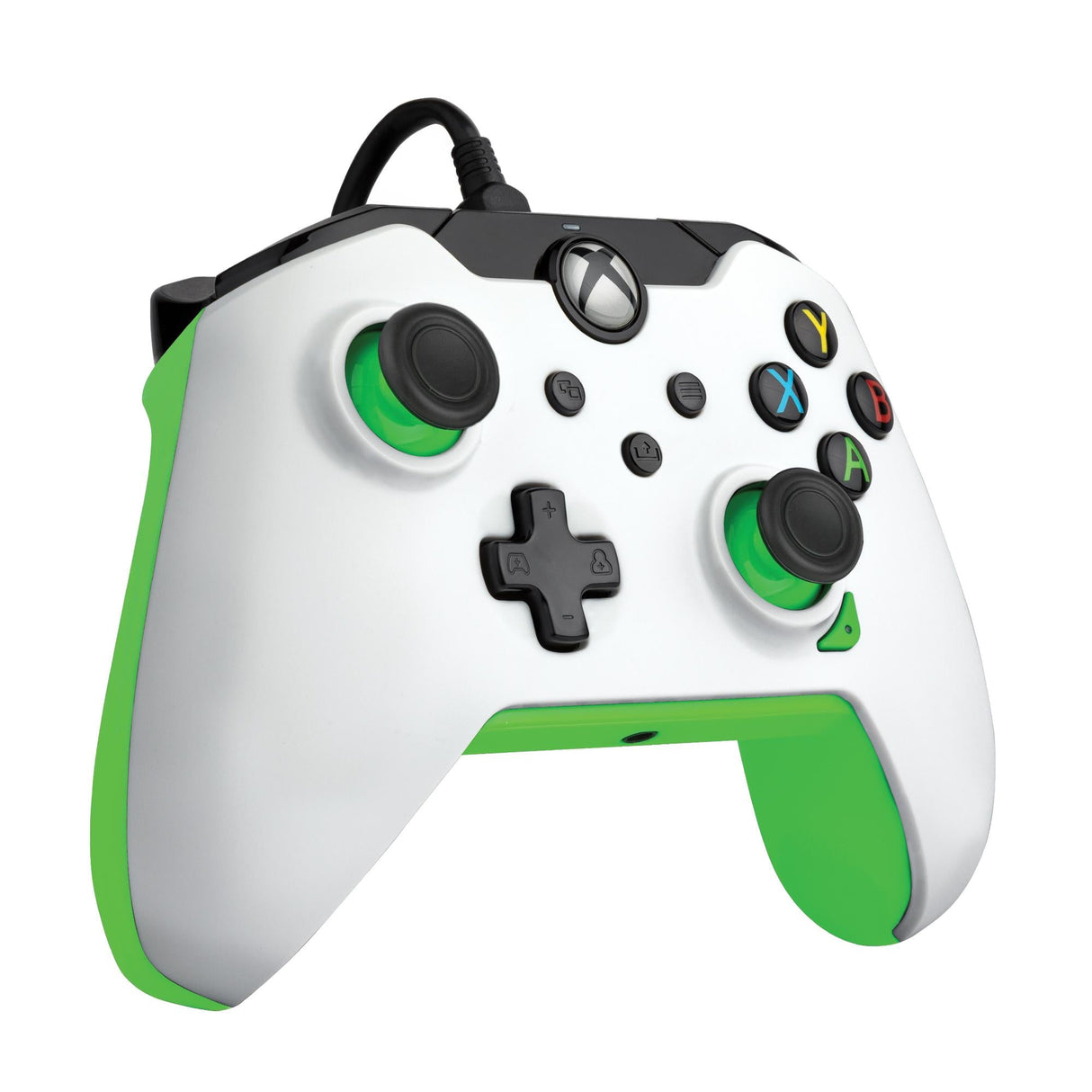 PDP Wired Controller Xbox Series X White - Neon (Green) PDP