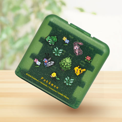 HORI - 24-Game Card Case - Pokémon Pixel Green - Nintendo Switch 2