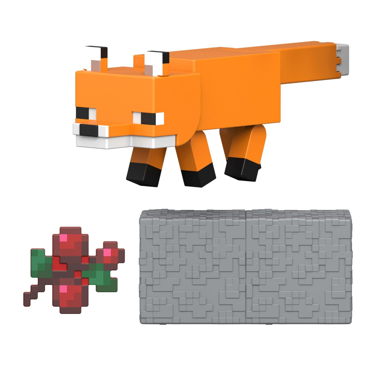 Minecraft - Biome Builds 8cm Figure - Fox Renard (JJR89-4B10) Minecraft