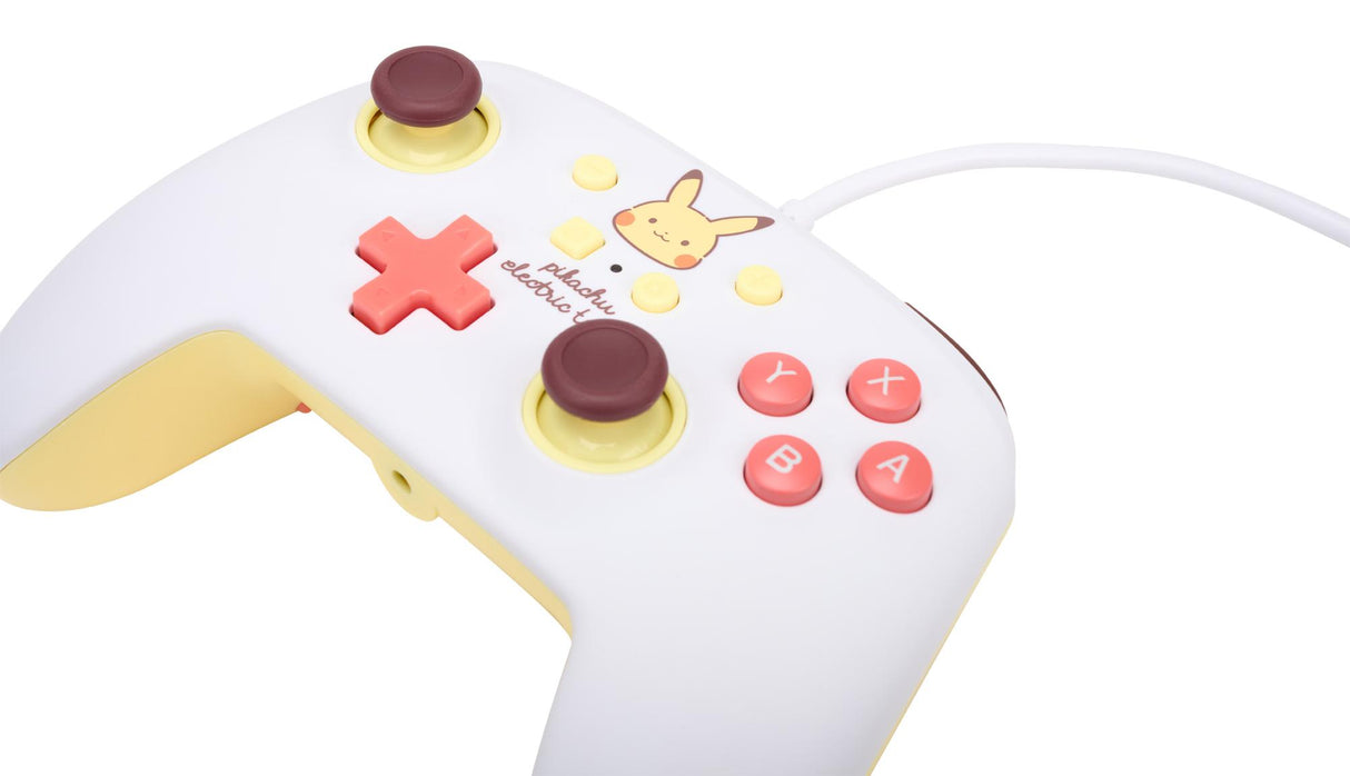 PowerA Enhanced Wired Controller för Nintendo Switch - Pikachu Electric-typ