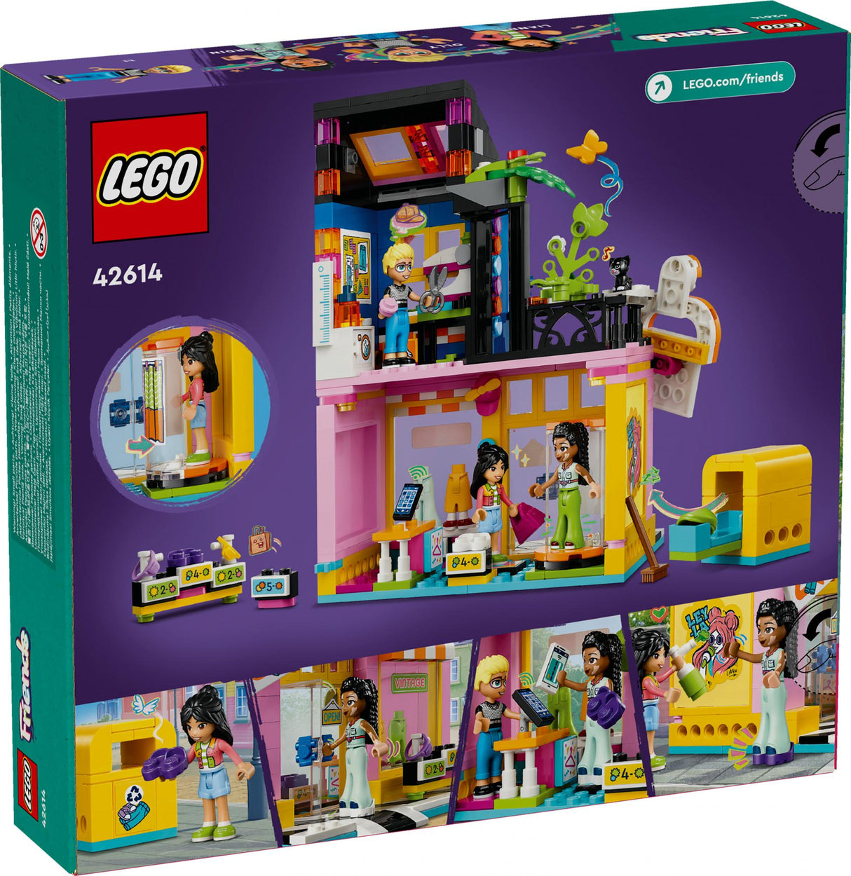 LEGO 42614 Friends vintage fashion store LEGO