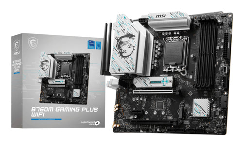 MSI B760M GAMING PLUS WIFI – LGA1700 bundkort