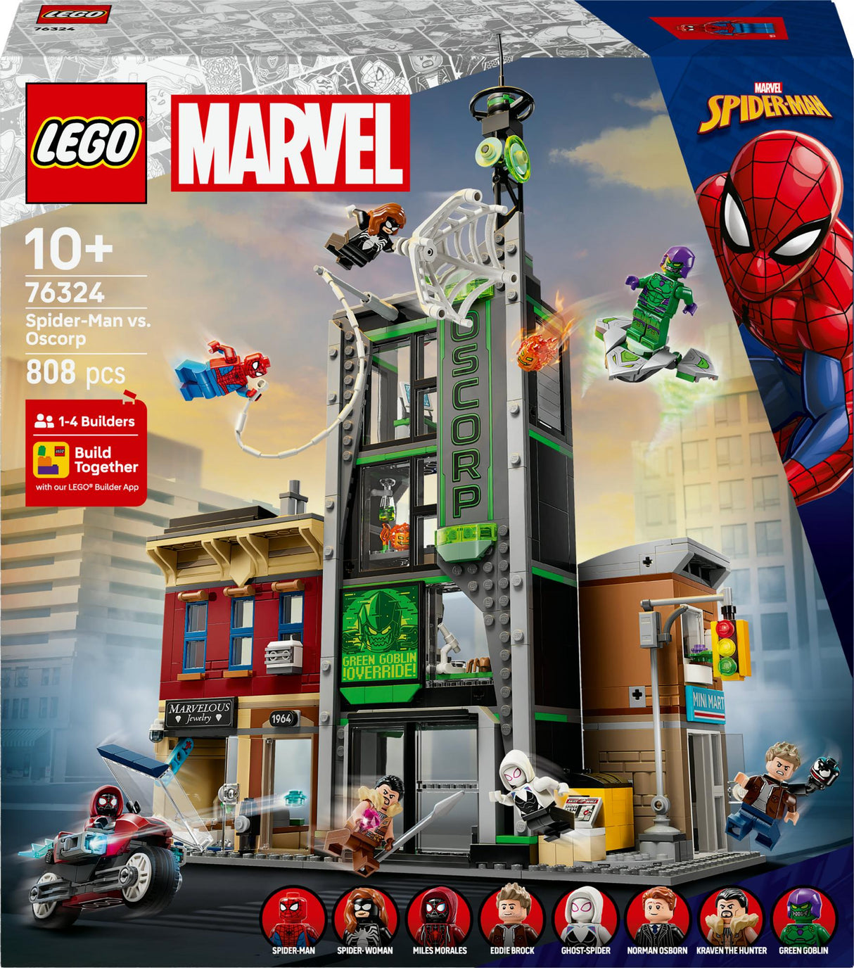 LEGO - Super Heroes - Spider-Man vs. Oscorp (76324) LEGO