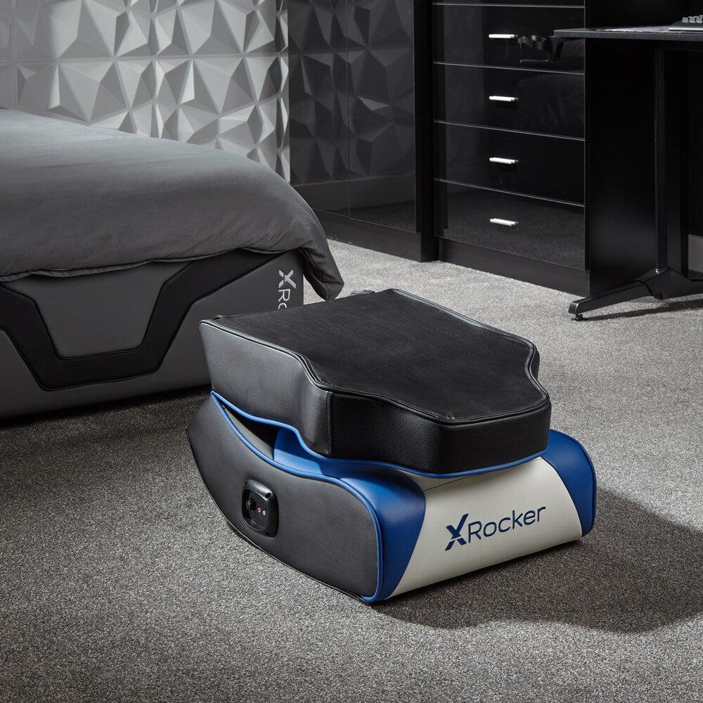 XROCKER PLAYSTATION GEIST 2.0 FLOOR ROCKER - WHITE AND BLUE XROCKER