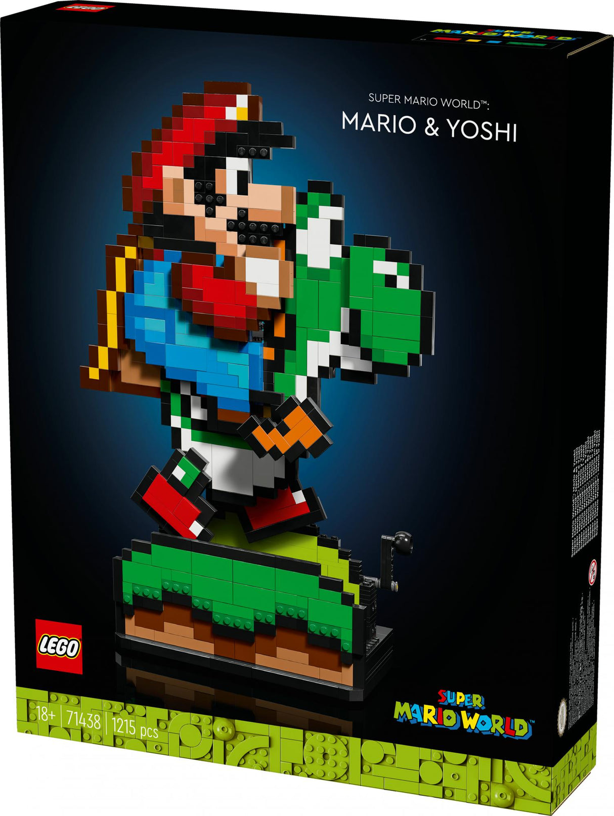 LEGO 71438 Super Mario World: Mario & Yosh LEGO
