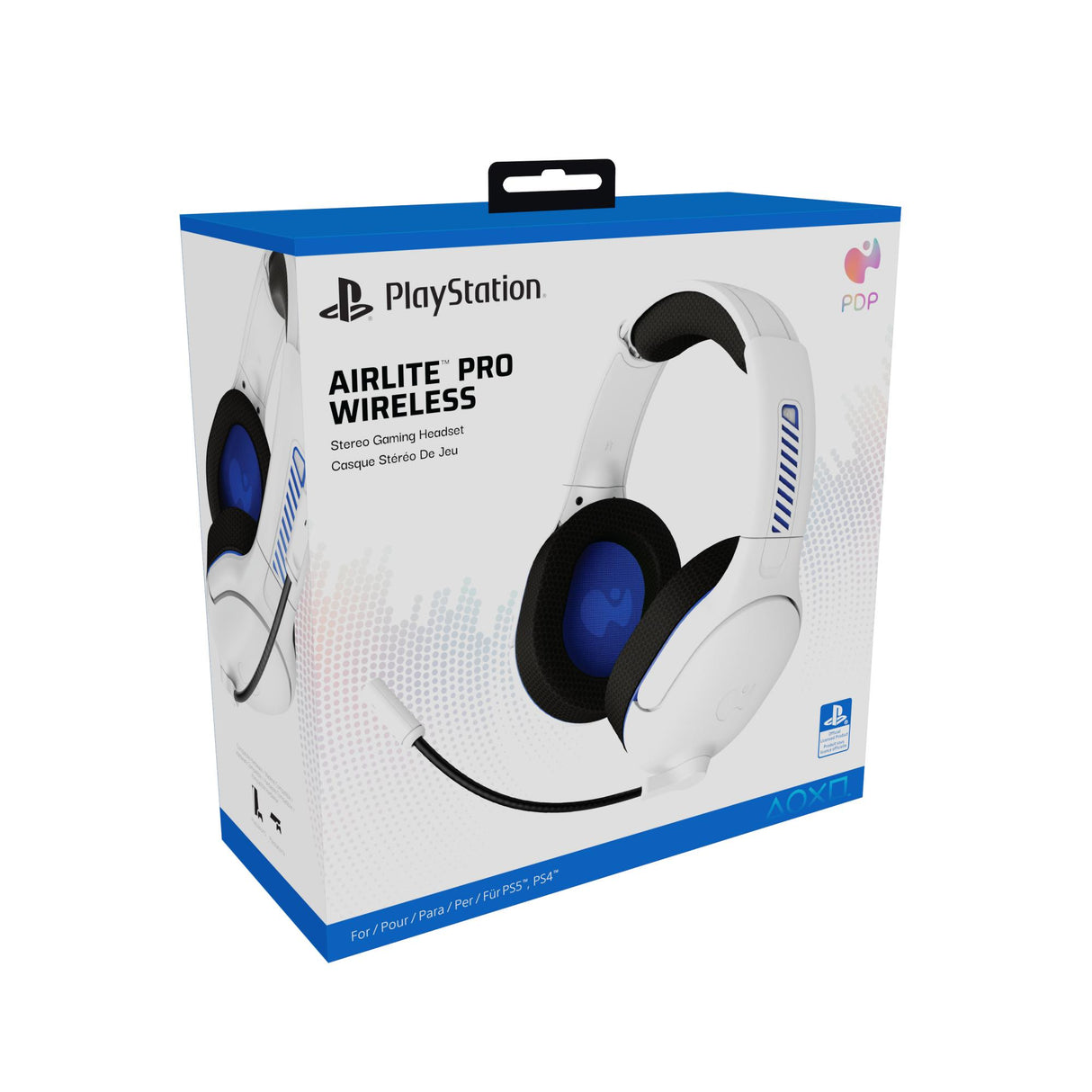 PDP Airlite Pro Trådløs Hvid Gaming Headset Licensed
