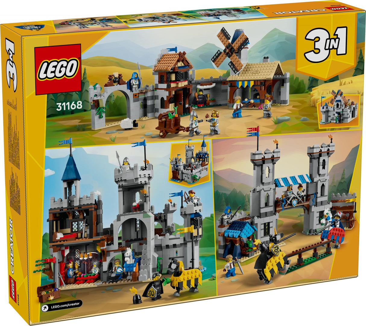 LEGO - LEGO Creator - Medieval Horse Knight Castle (31168) LEGO
