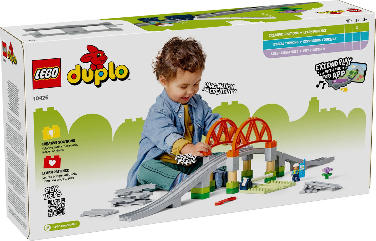 LEGO 10426 LEGO DUPLO Railway Bridge and Tracks - Expansion Set LEGO