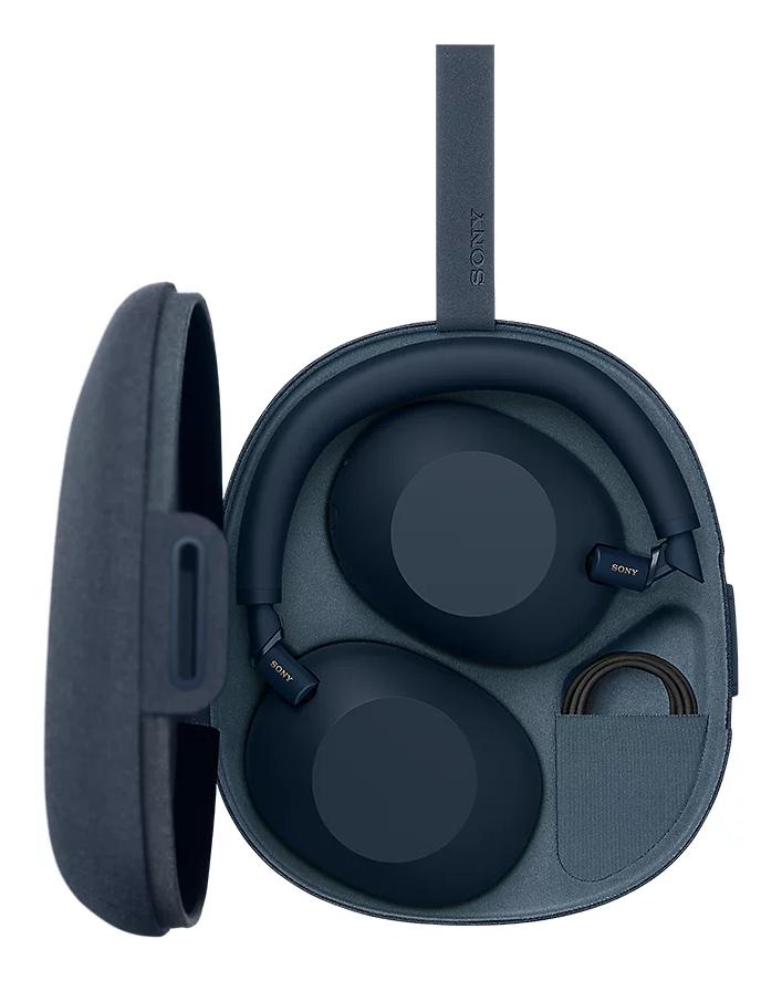 Sony WH-1000XM6 – trådløse hovedtelefoner med støjreduktion – blå – produktdetalje 5