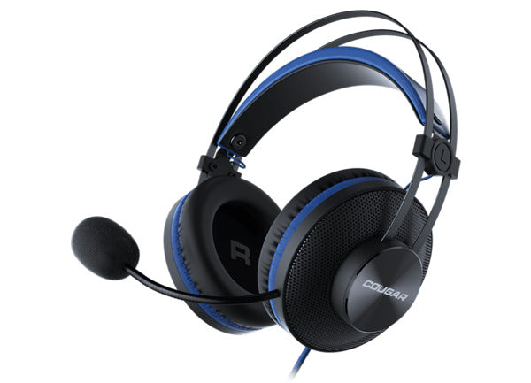 COUGAR IMMERSA ESSENTIAL Headset - Svart/Blå