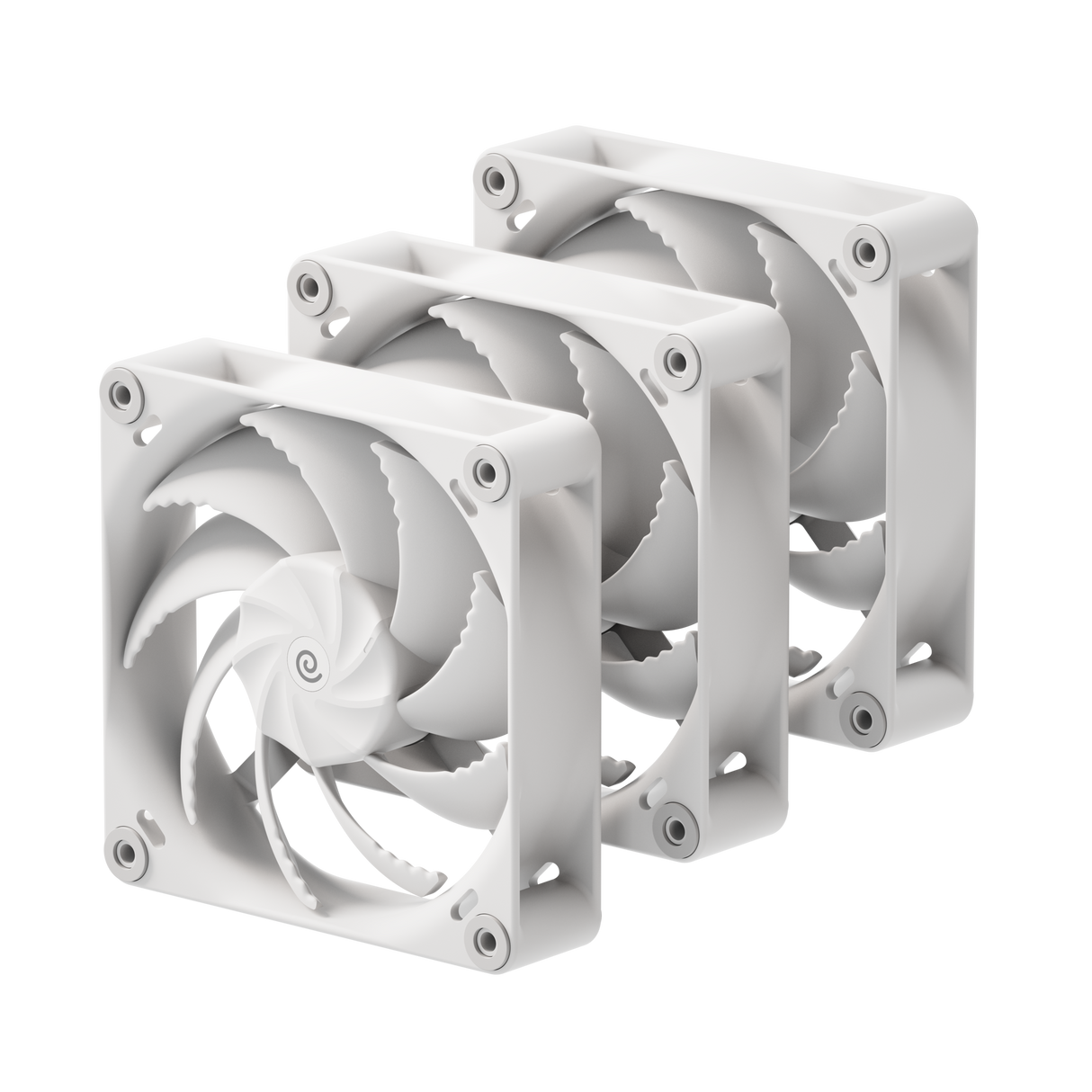 HAVN H12 – Hvid 120 mm performance blæser med høj luftgennemstrømning HAVN