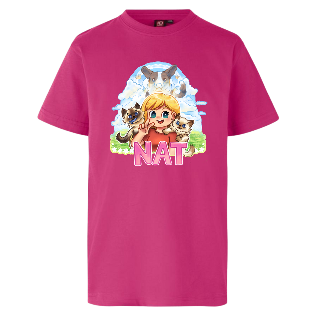 Nat Kæledyr Tee Nat