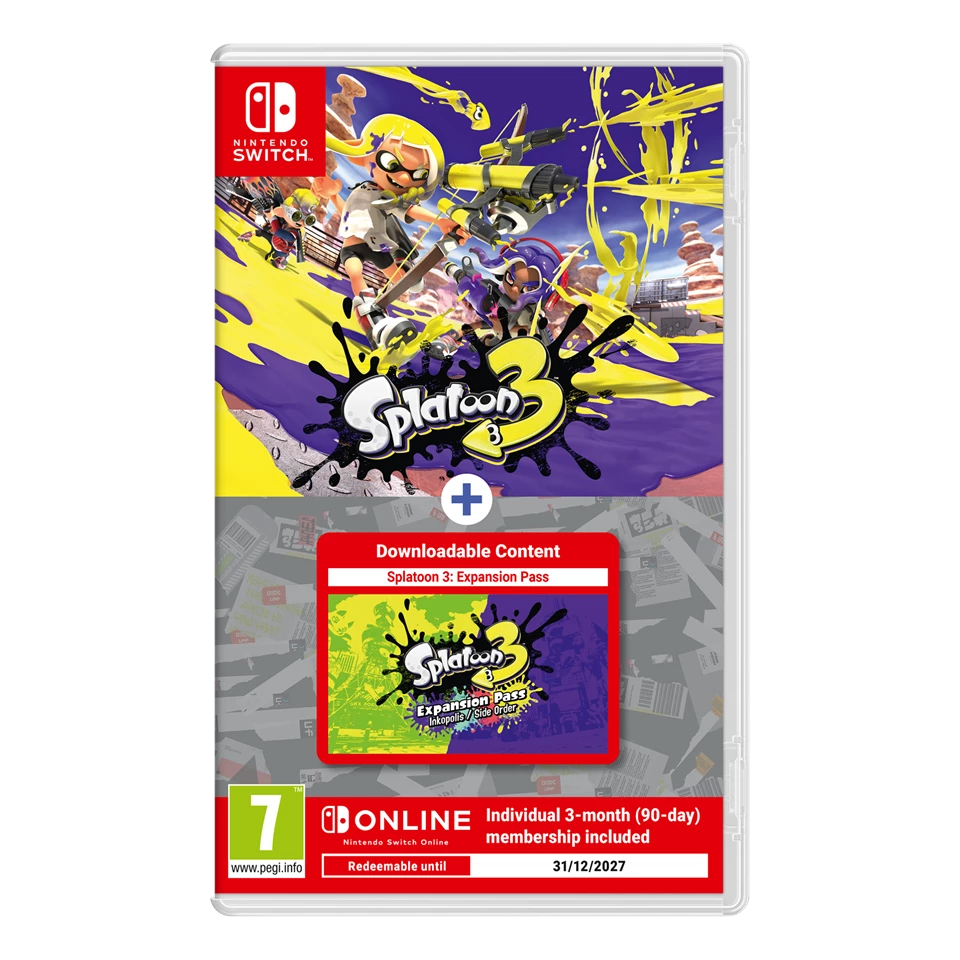 Splatoon 3 + Expansion Pass (UKV)