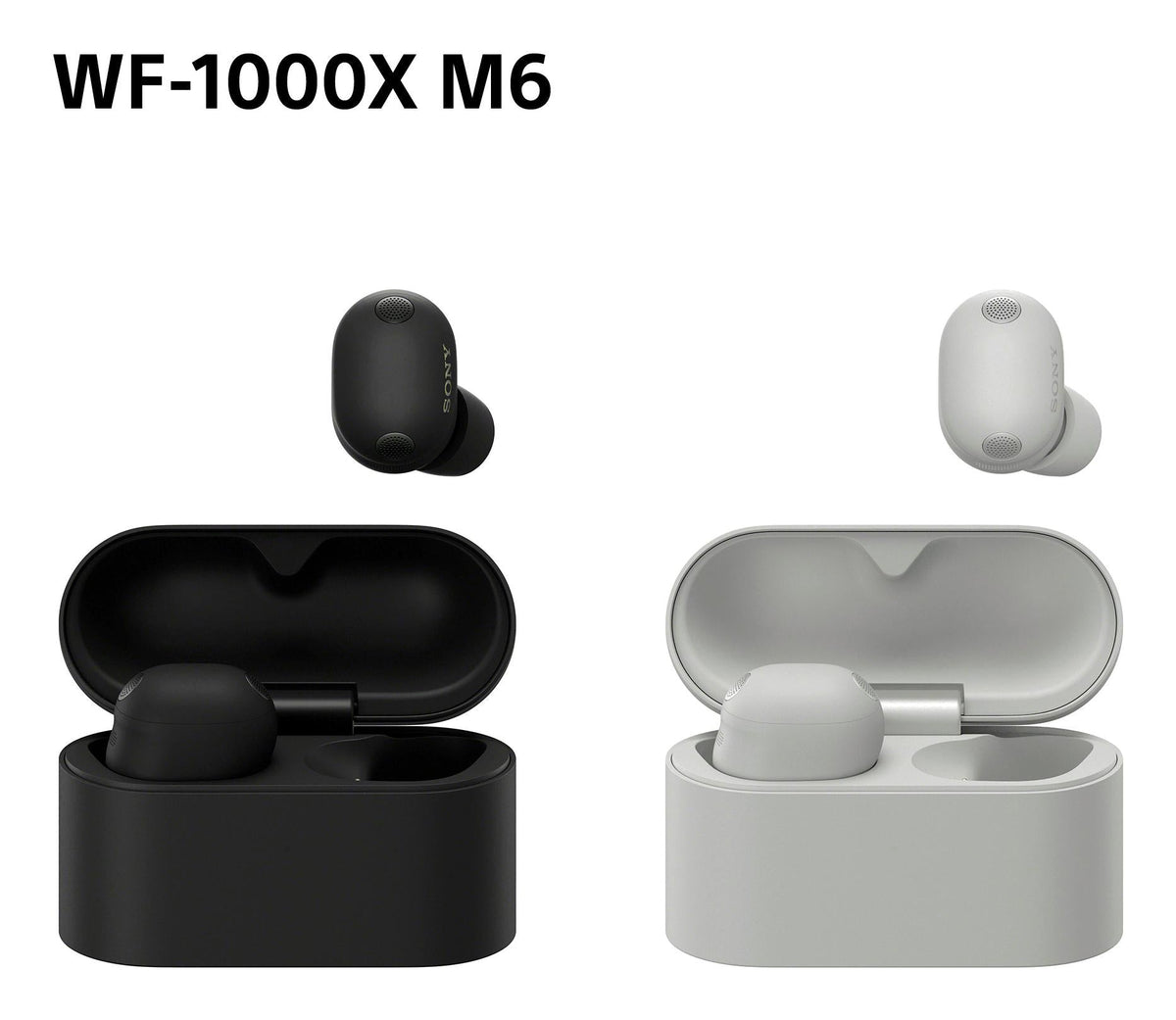 Sony WF-1000XM6 – trådløse in-ear-øretelefoner med støjreduktion – sort – produktdetalje 8