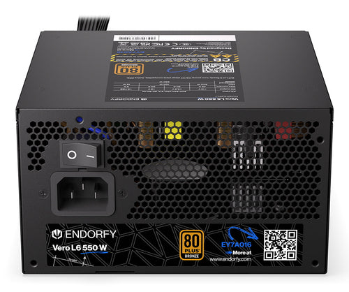 550W ENDORFY Vero L6 80 PLUS Bronze